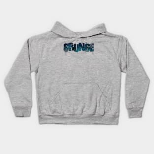 Grunge Music Design Kids Hoodie